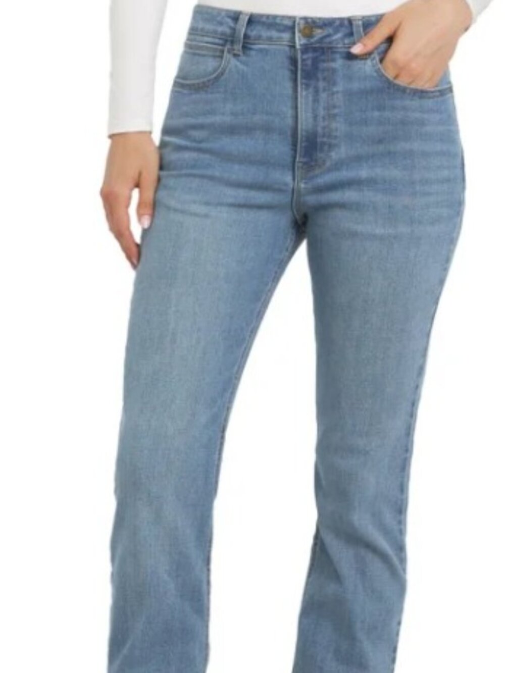 Wrangler Bootcut Jeans High Rise Women Stretch | Western Denim Pants Size 16
